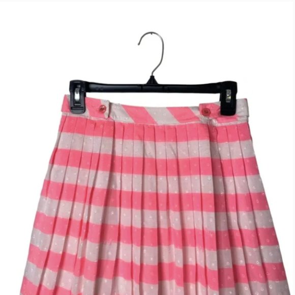 Lilly Pulitzer Virginia Striped Pleated Skirt Size 4 - Picture 2 of 8